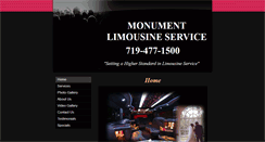 Desktop Screenshot of monumentlimo.net